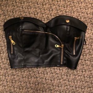 Revolve Bustier crop top